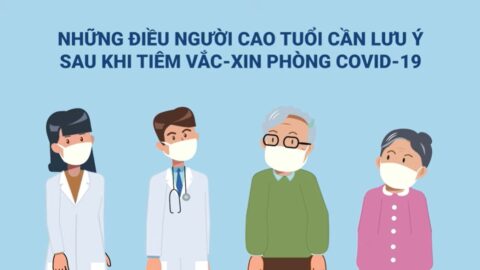 Bộ Y tế: Người cao tuổi cần lưu ý gì sau khi tiêm Vắc-xin phòng Covid-19